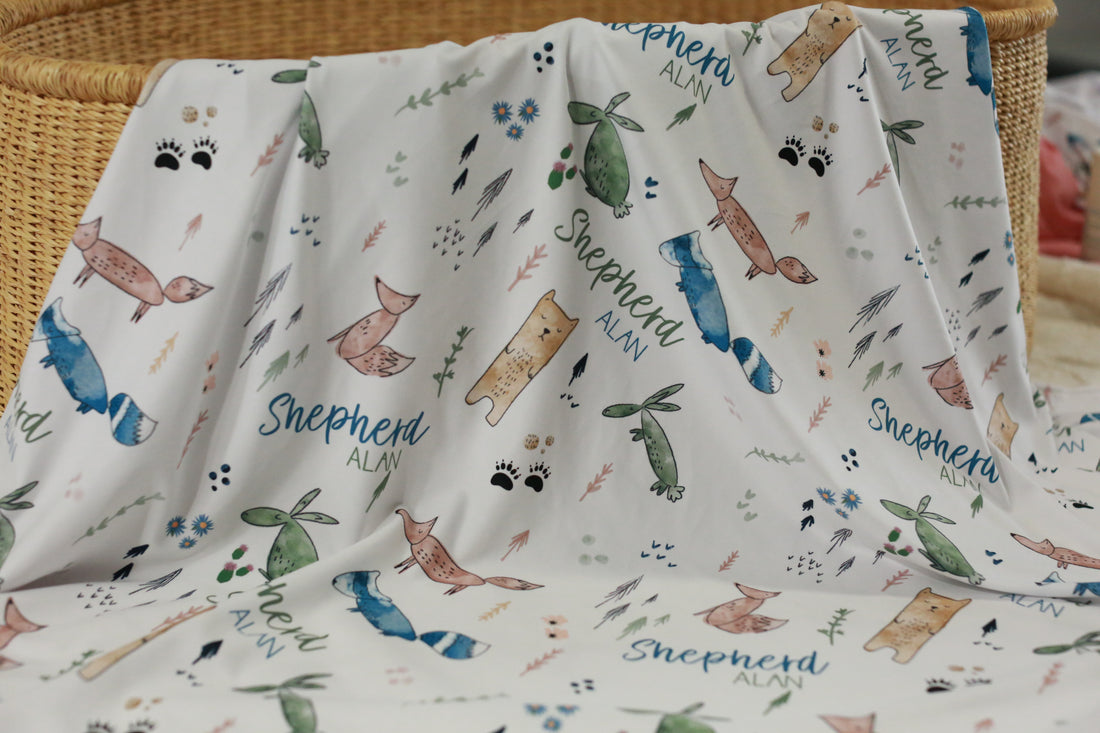 Forest Play Stretchy Swaddle