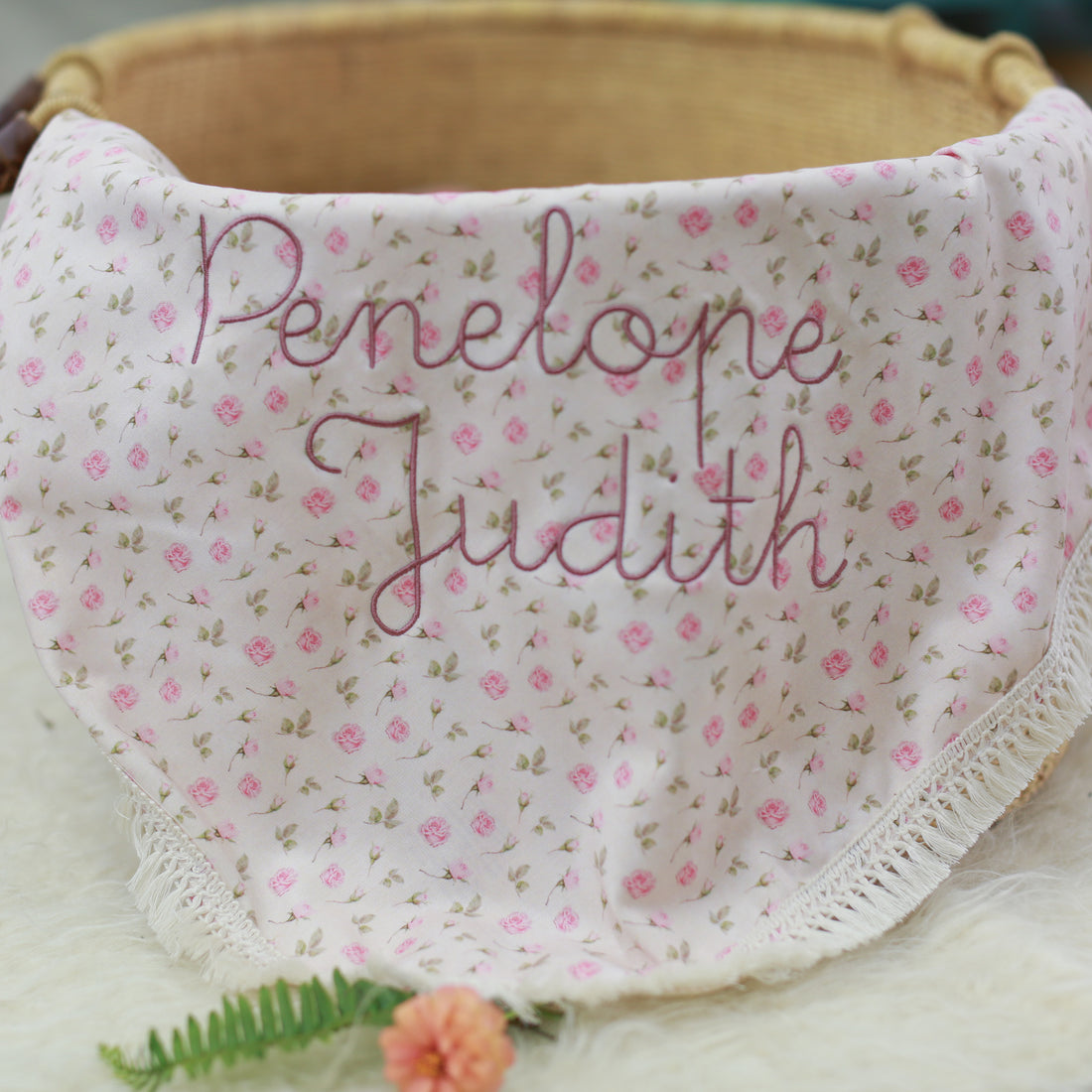 Penelope Embroidered Boho Blanket