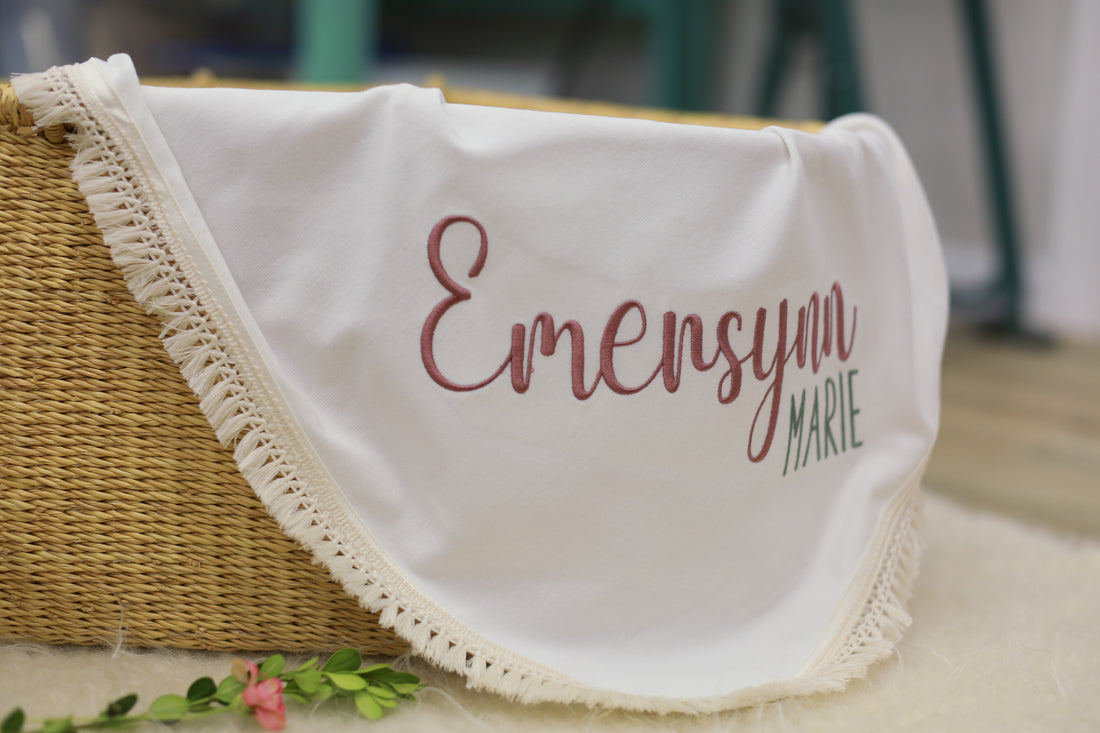 Emersynn Embroidered Boho Blanket
