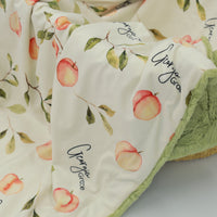 Georgia Peach Baby Deluxe Blanket