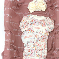 Harper Jane 4-Piece Baby Gift Set