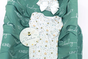Bee's Knees 4-Piece Baby Gift Set