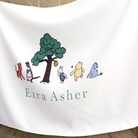 Winnie the Pooh Banner for Kids Room | Vintage Pooh Characters