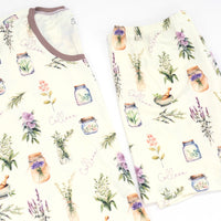 Herbal Apothecary Print Pajamas for Mom | Unique Mother's Day Gift