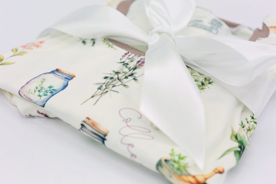 Herbal Apothecary Print Pajamas for Mom | Unique Mother's Day Gift