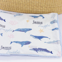 Whales Baby Deluxe Blanket