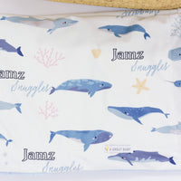 Whales Baby Deluxe Blanket