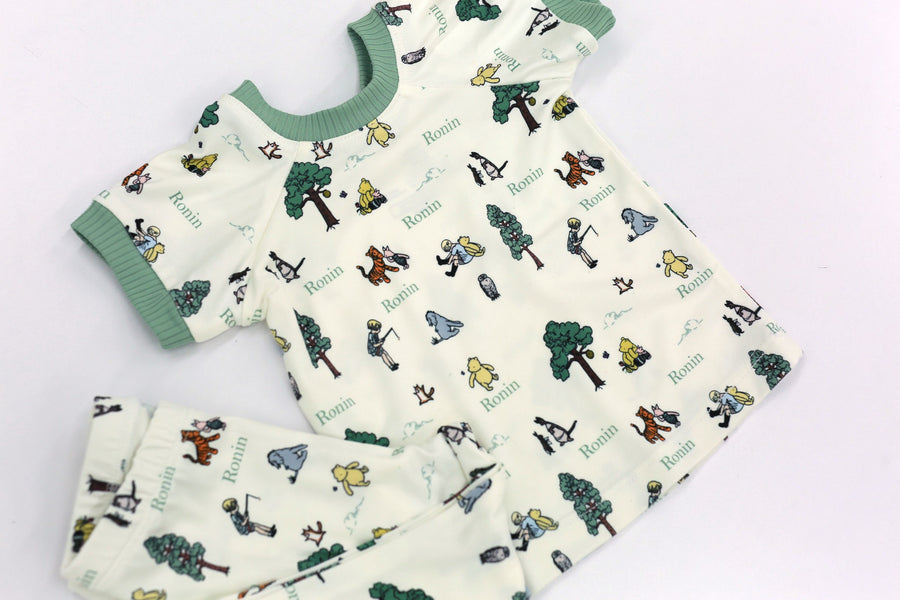 Winnie the Pooh Pajamas for Little Boys (Size 3 months-14)