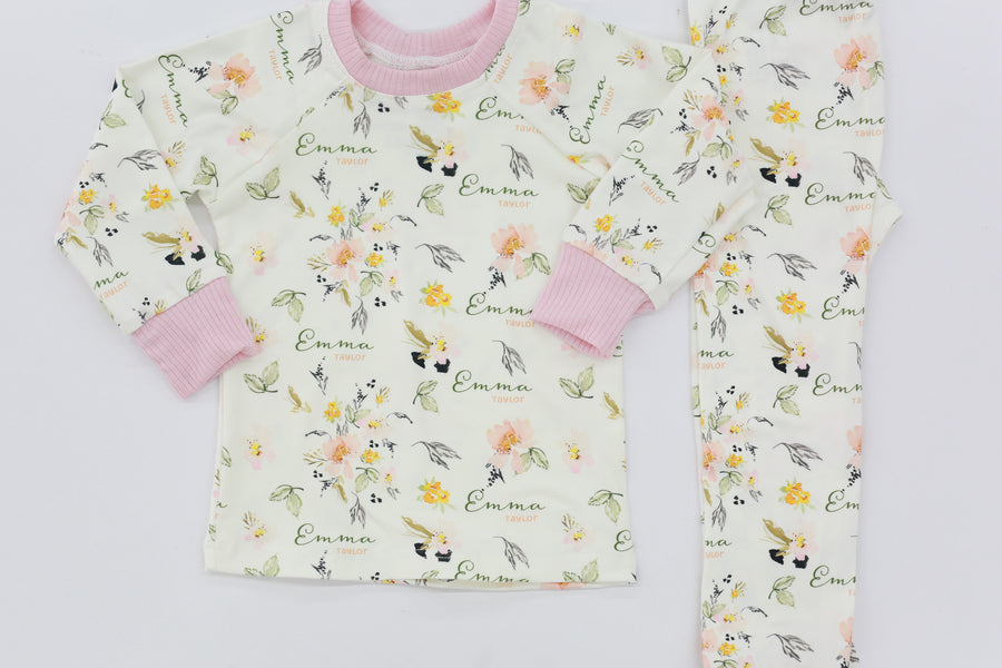 Sidney Alexandra Pajamas - Short or Long Sleeve (3 months to kids 14)