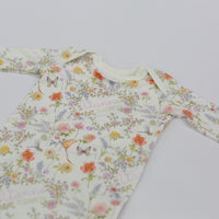 Bailey Spring Baby Gown Personalized Floral Print