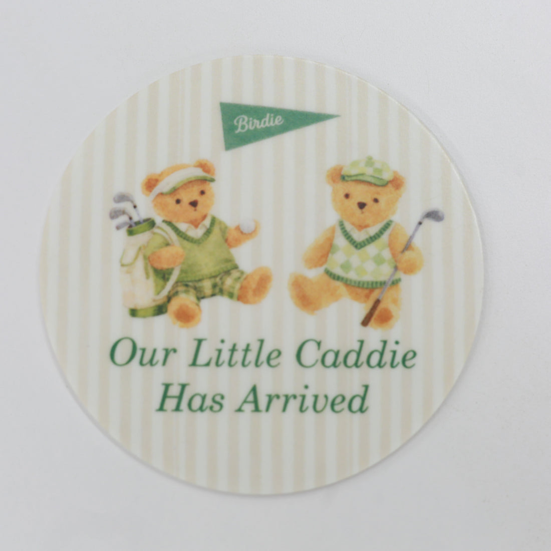 Personalized Baby Boy Set – Golfing Teddy Bear Complete Layette Set Gift for Golfer With Keepsake Blankie
