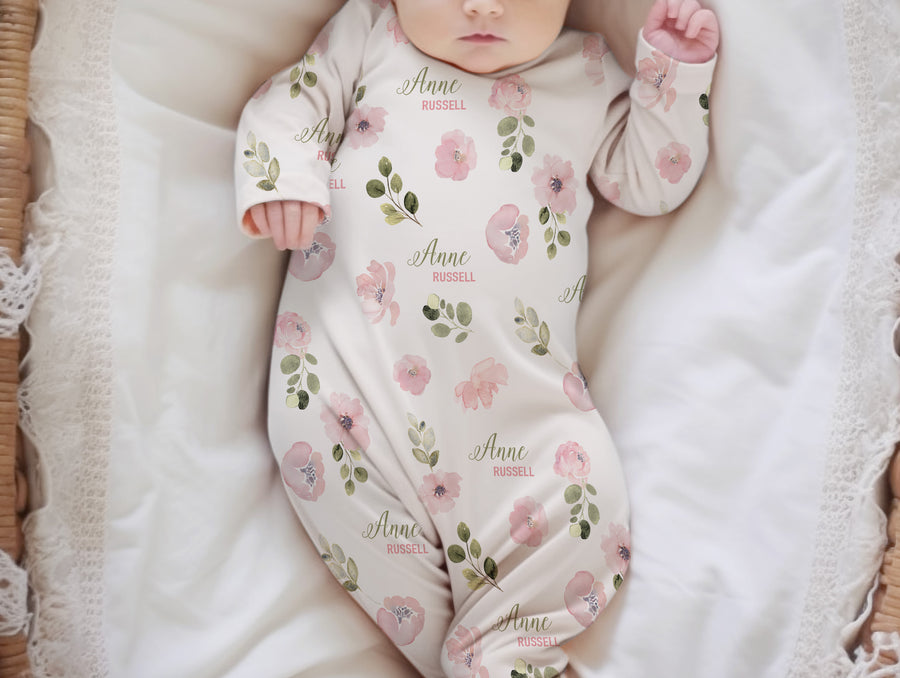 Abigail Floral Baby Girl "Take Me Home" Gift Set