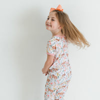 Classic Bunny Personalized Easter Pajamas for Girls