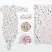 Abigail Floral Baby Girl "Take Me Home" Gift Set