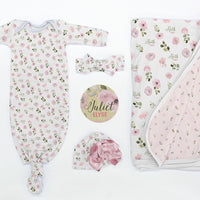 Abigail Floral Baby Girl "Take Me Home" Gift Set