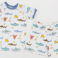 Beach Bum Pajamas  - Short or Long Sleeve (3 months to kids 14)