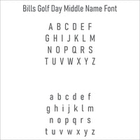 Bill's Golf Day Bassinet Sheet