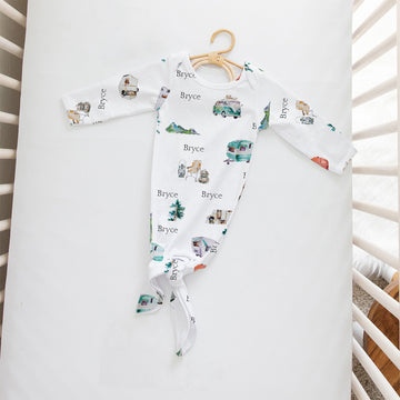 Bryce Canyon Gown Personalized Knotted Baby Gown