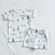 Bryce Pines Pajamas  - Short or Long Sleeve (3 months to kids 14)