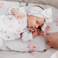 Pretty Peony Stretchy Swaddle