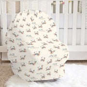 Crabby Cutie Personalized Car Seat Cover for Baby