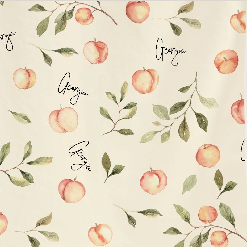 Georgia Peach Keepsake Blankie