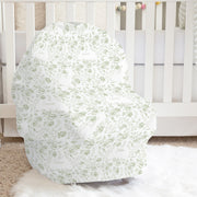 Baby Car Seat Cover - Personalized Infant Stretchy Fabric With UV Protection