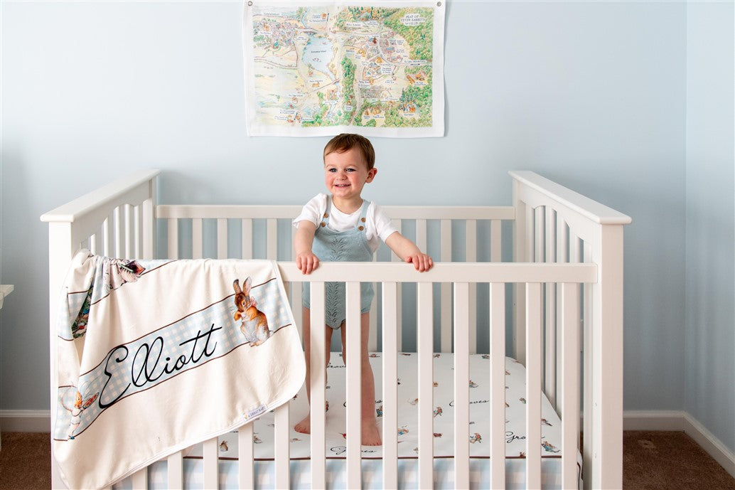 Peter rabbit crib set best sale