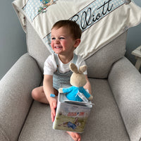 Classic Peter Rabbit Minky Stroller Blanket