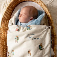 Classic Peter Rabbit Minky Baby Deluxe Blanket