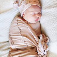 Camden Totally Tan Stretchy Swaddle