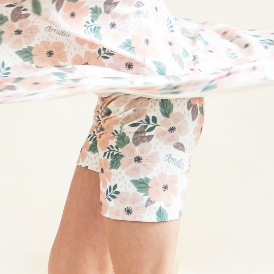 Boho Floral Biker Shorts (for Twirl Dress)