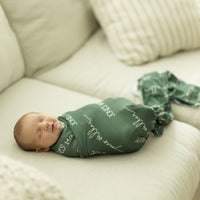 Camden Stretchy Swaddle Olive