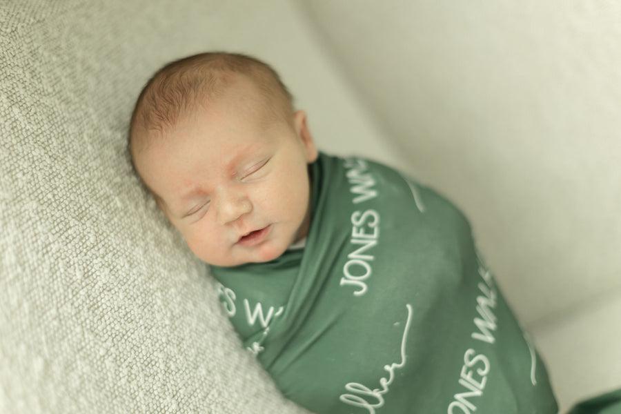 Camden Stretchy Swaddle Olive