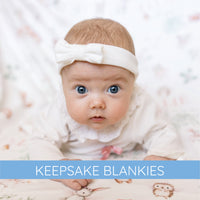 Keepsake Blankie – Luxury Baby Blanket With Satin Trim | Personalized Gift Box