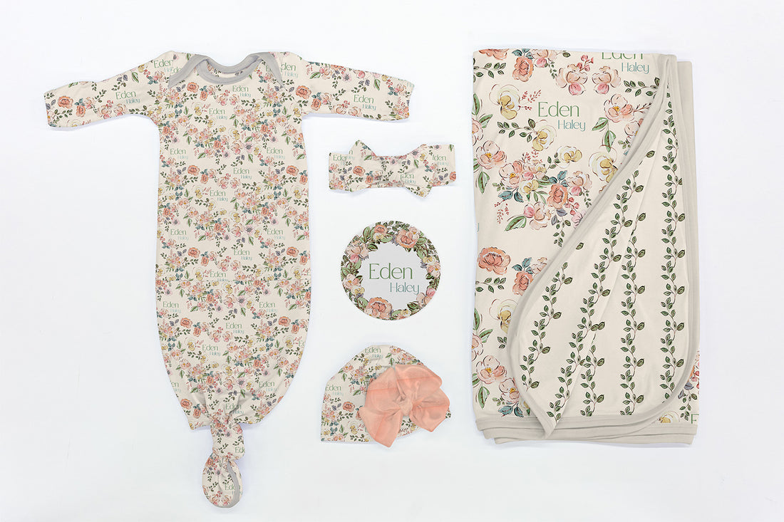 Garden of Eden Baby Girl Take Me Home Set
