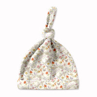 Top Knot Infant Hat  Personalized For Newborn