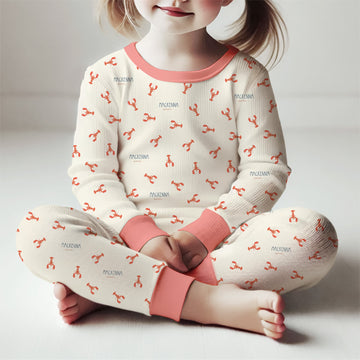 Little Lobsta Personalized Girl Pajamas