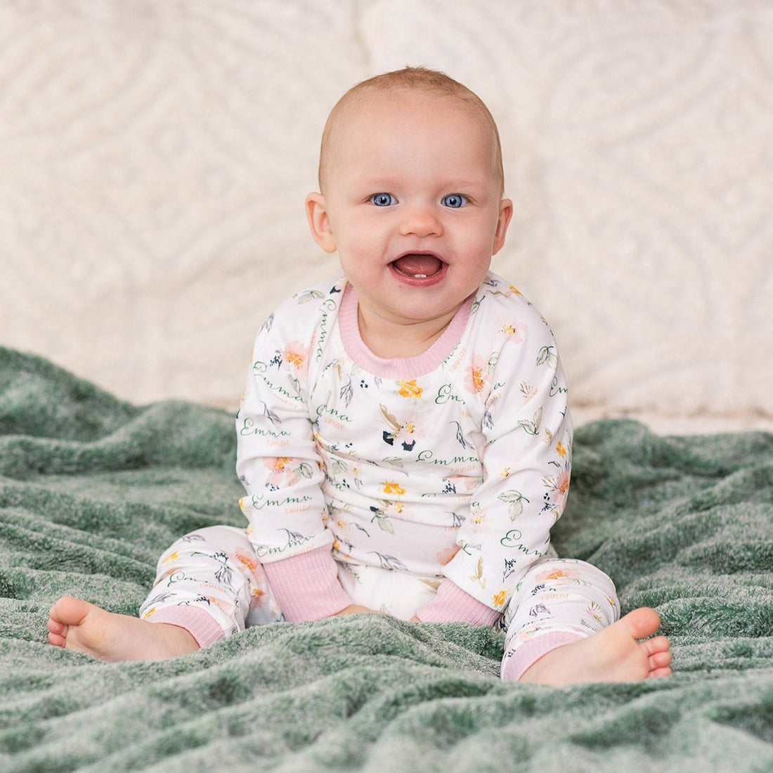 Sidney Alexandra Pajamas - Short or Long Sleeve (3 months to kids 14)