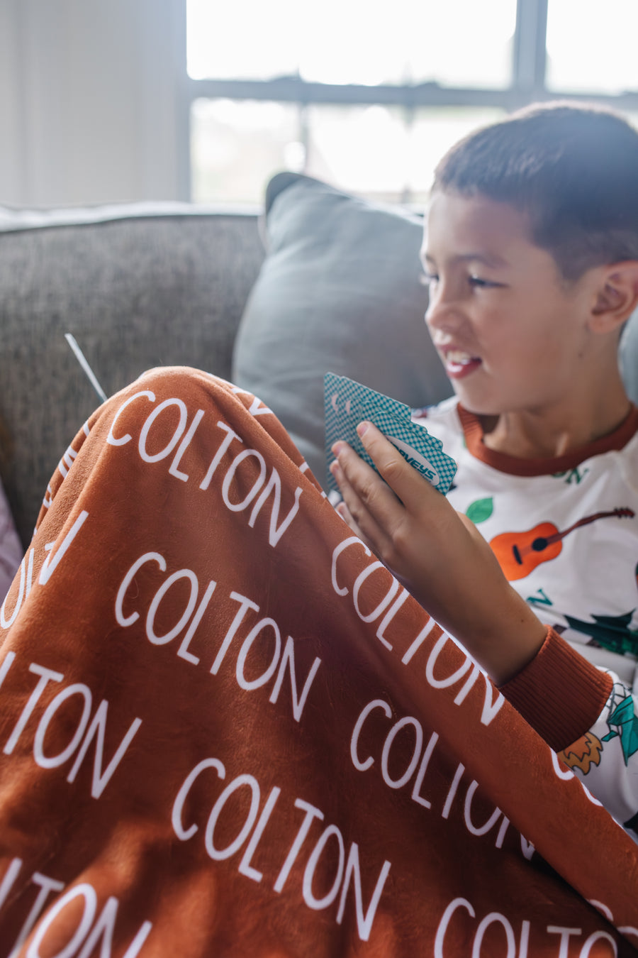 Minky Toddler Blanket – Personalized Double Sided Blanket With Cozy Plush Fabric