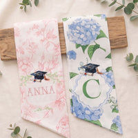 Personalized Graduation Wreath Sash Bow – Custom School Colors Class of 2026