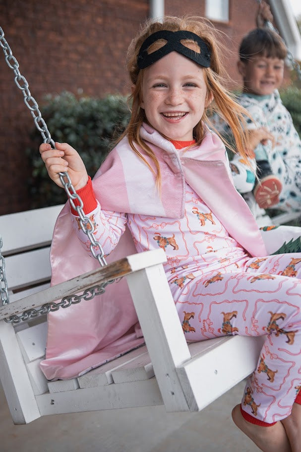 Holiday Golden Retrievers Personalized Pajamas