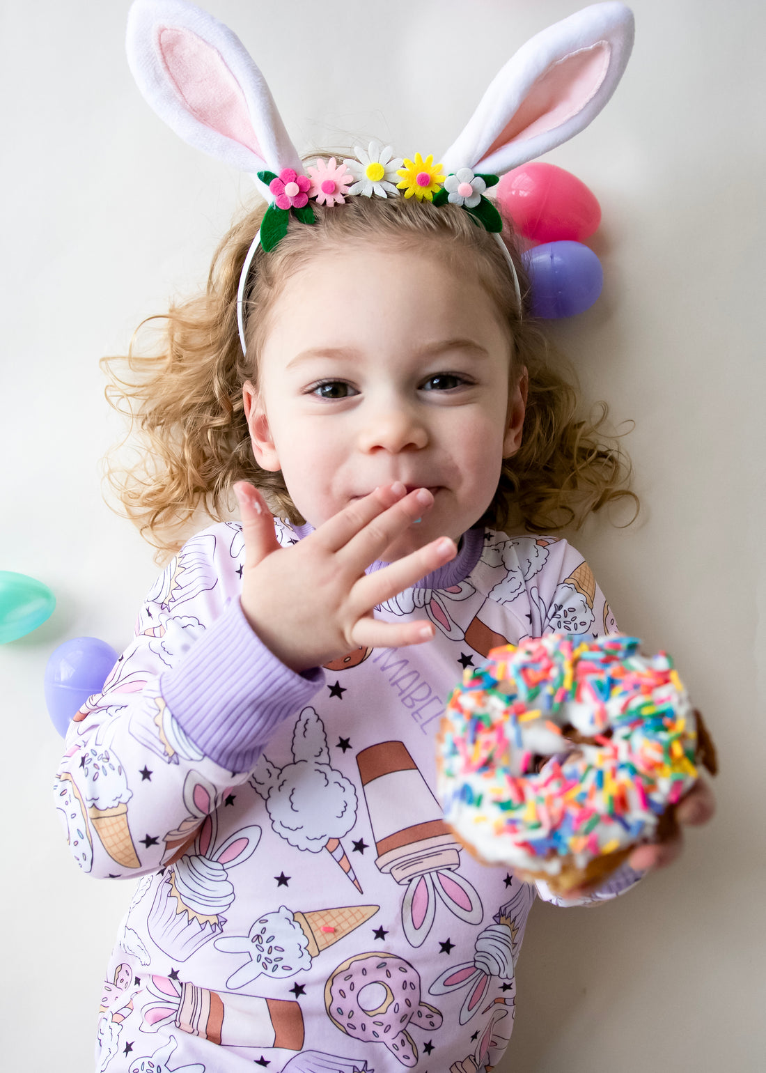 Sweet Bunny Personalized Easter Pajamas