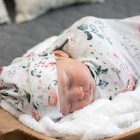 Top Knot Infant Hat  Personalized For Newborn