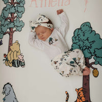 Winnie the Pooh Crib Bedding Custom Fitted Sheet For Boy Or girl