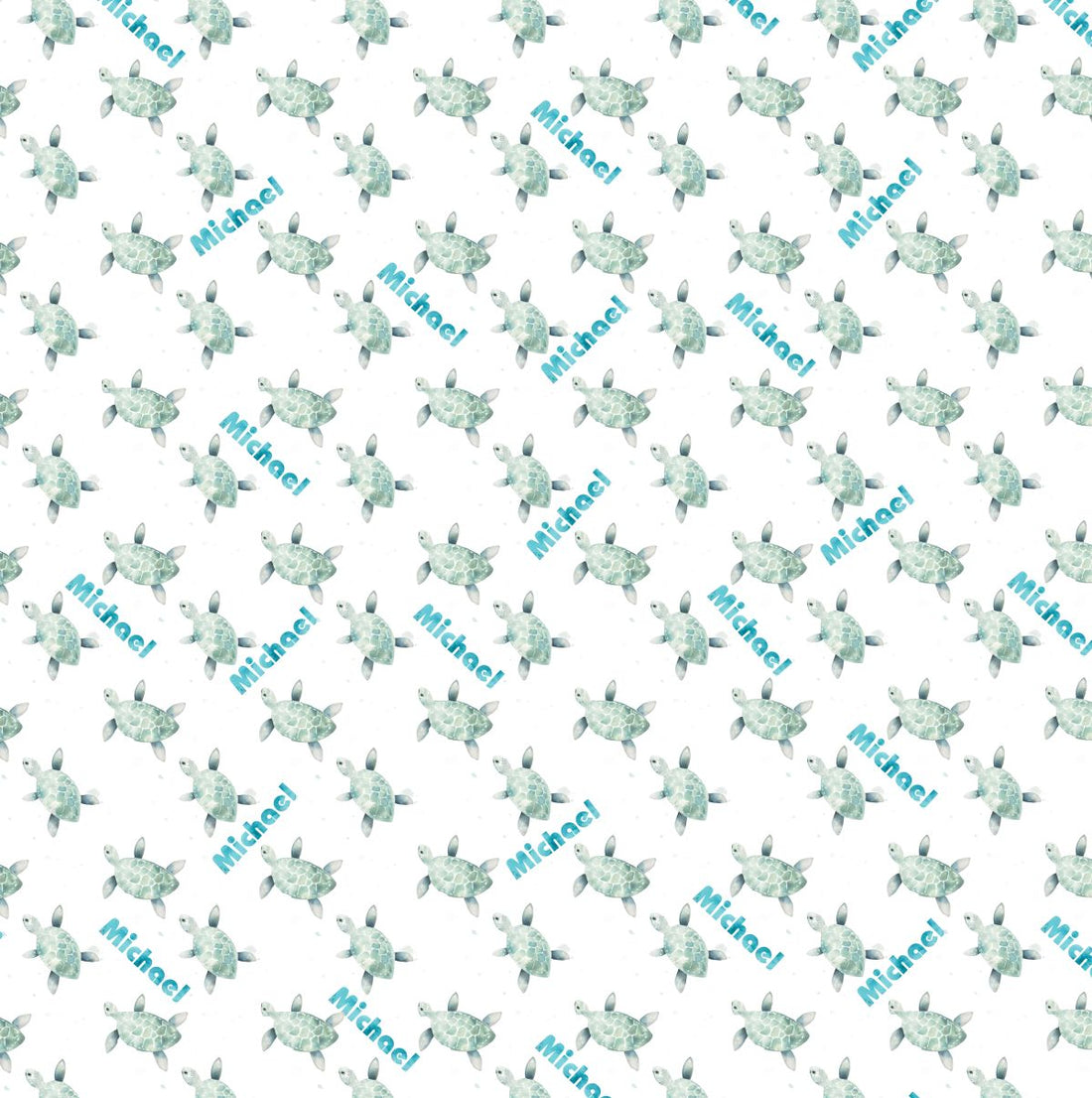 Sea Turtle Pajamas - Personalized Kids Sleepwear Set | Soft Polyester PJs