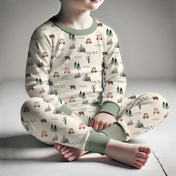 The Great Outdoors Pajamas  - Short or Long Sleeve (3 months to kids 14)