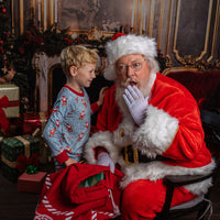 Skateboarding Santa Personalized Christmas Pajamas