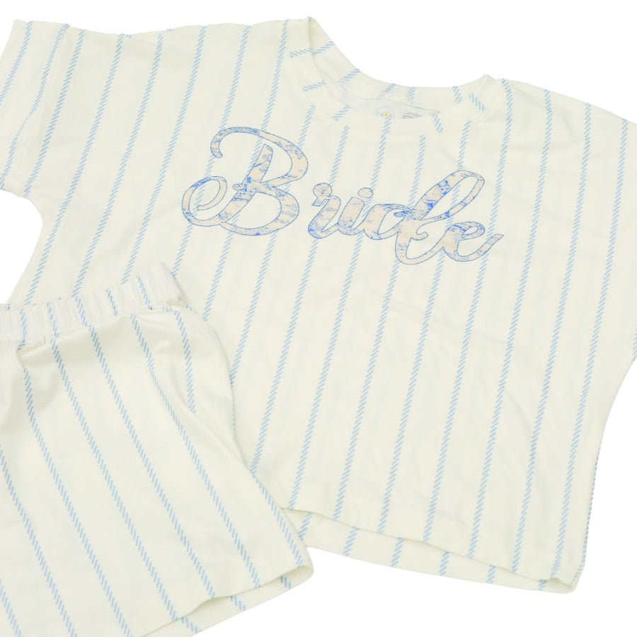 Pinstripe Pajama Set - Perfect for Mom & Bridal Party