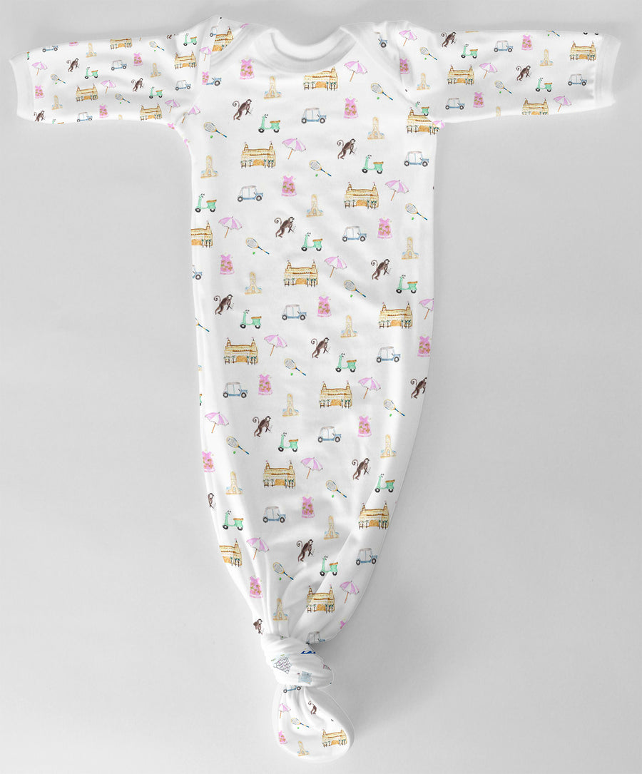 Alphabet Lux Baby Gown (4 Options)